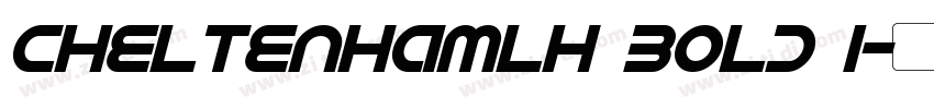 CheltenhamLH Bold I字体转换